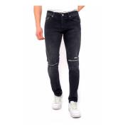 Ripped Sorte Jeans Herre Slim Fit - DC