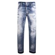 Cool Guy Jeans - Slim Fit, Distressed, Knappelukning