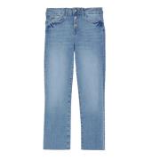 Stenbleget Frynset Cropped Jeans