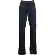 Bomuld/kashmir jeans med lommer